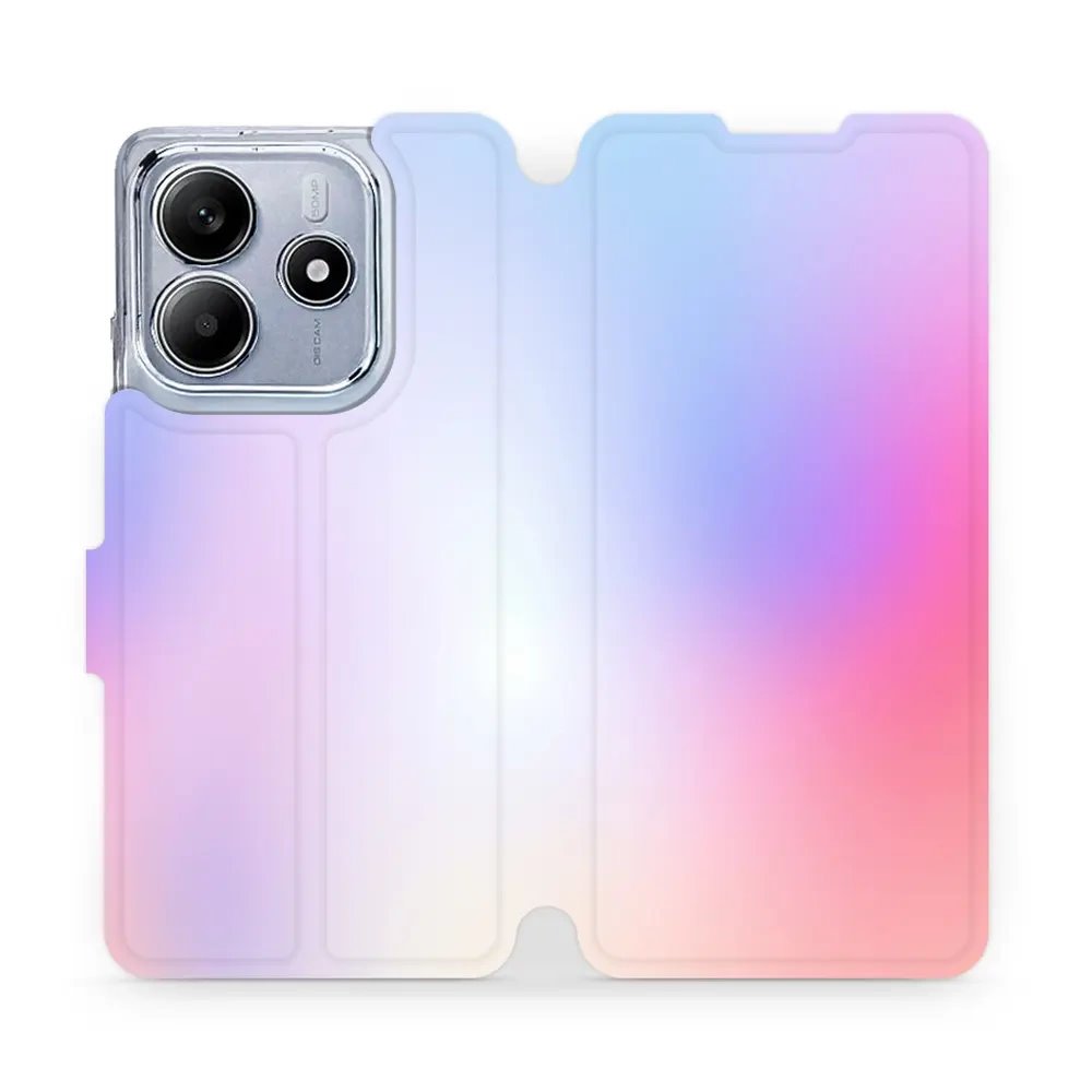 Flipové pouzdro Mobiwear - Xiaomi Redmi Note 14 5G - VP65S Nachový odstín - VÝPRODEJ