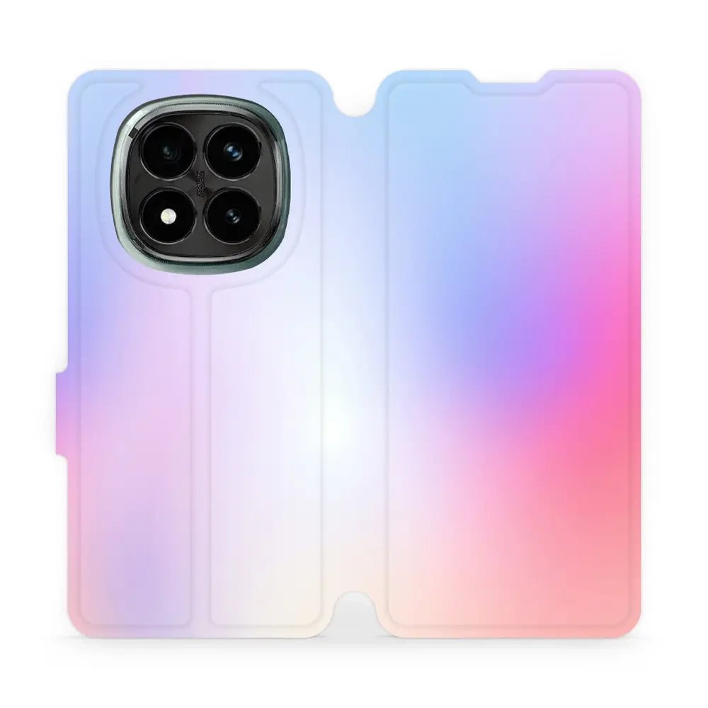 Flipové pouzdro Mobiwear - Xiaomi Redmi Note 14 Pro Plus 5G - VP65S Nachový odstín