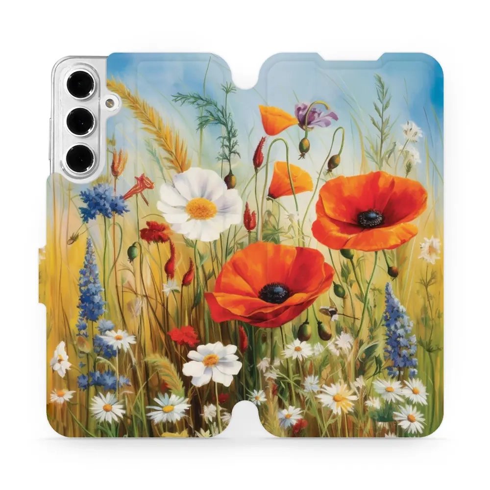 Flipové pouzdro Mobiwear - Samsung Galaxy A16 / A16 5G - VP43S Letní louka