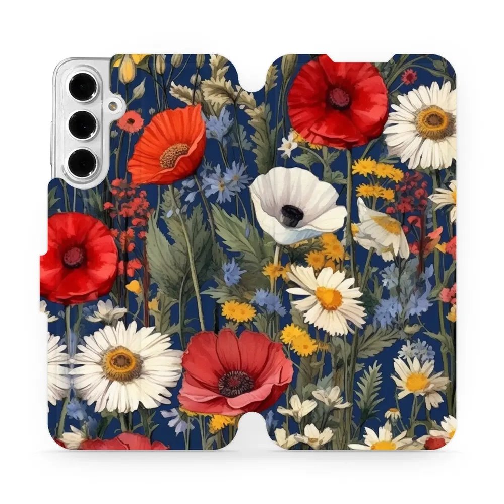 Flipové pouzdro Mobiwear - Samsung Galaxy A16 / A16 5G - VP46S Temná louka
