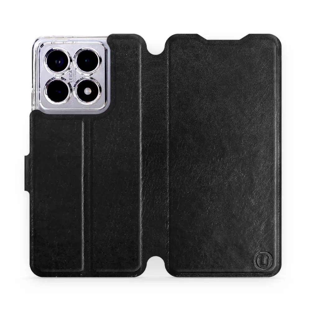 Flipové pouzdro Mobiwear - Xiaomi 14T - Černé a šedé