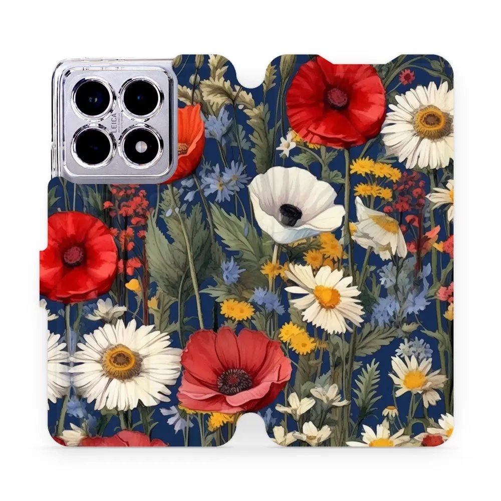 Flipové pouzdro Mobiwear - Xiaomi 14T - VP46S Temná louka