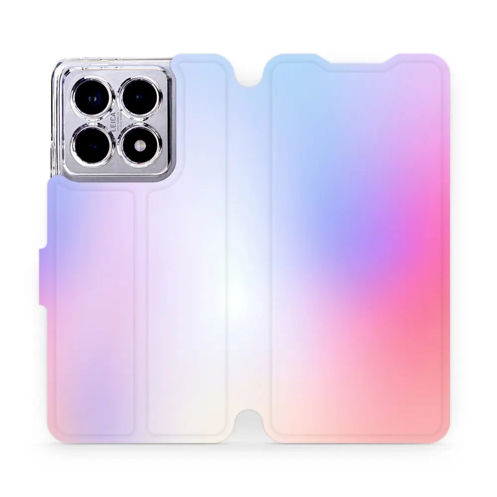 Flipové pouzdro Mobiwear - Xiaomi 14T Pro - VP65S Nachový odstín