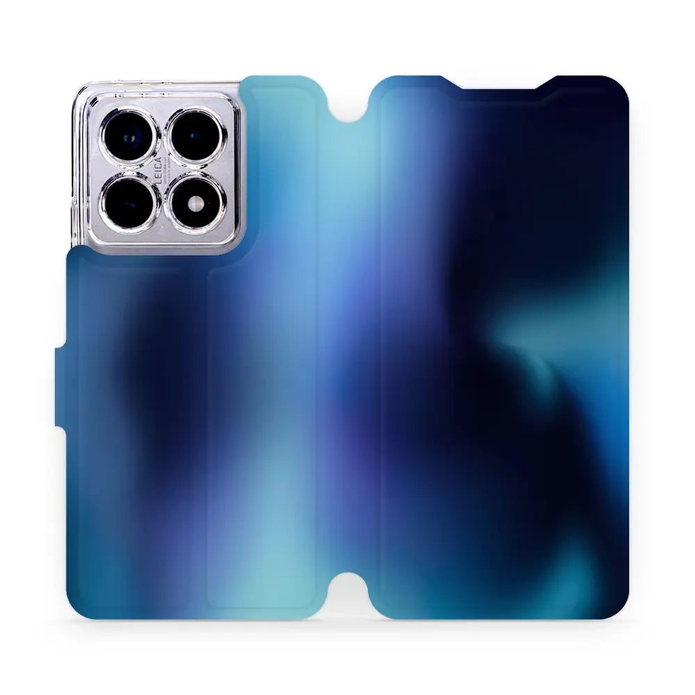 Flipové pouzdro Mobiwear - Xiaomi 14T Pro - VP68S Modrý odstín