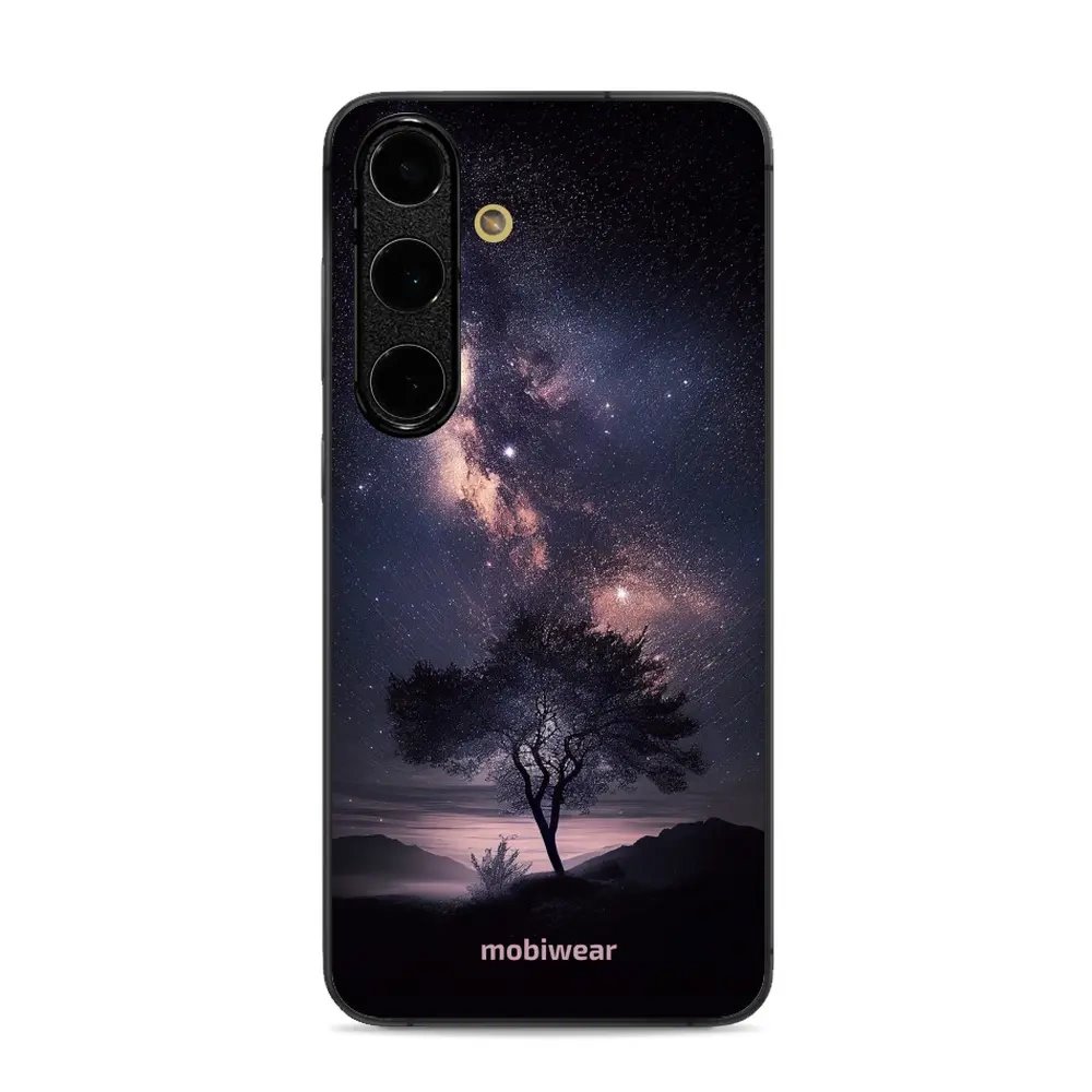 Lesklý kryt Mobiwear Glossy - Samsung Galaxy S24 FE - G005G Strom s galaxií