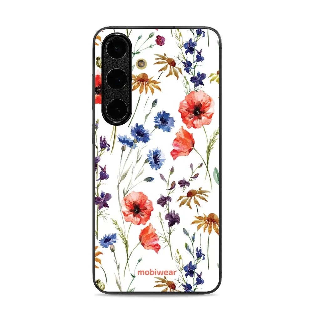 Lesklý kryt Mobiwear Glossy - Samsung Galaxy S24 FE - G032G - Luční kvítí