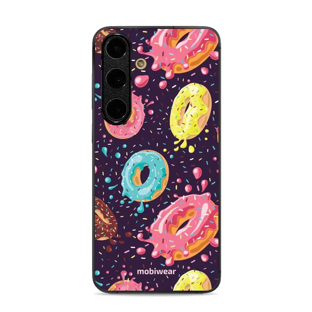 Lesklý kryt Mobiwear Glossy - Samsung Galaxy S24 FE - G046G - Donutky