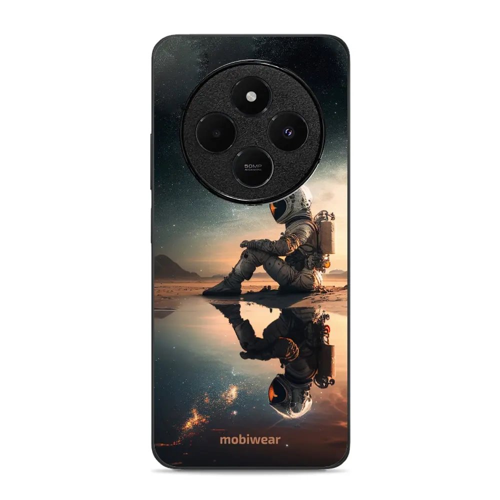 Lesklý kryt Mobiwear Glossy - Xiaomi Redmi 14C / Poco C75 - G003G Astronaut na samotce