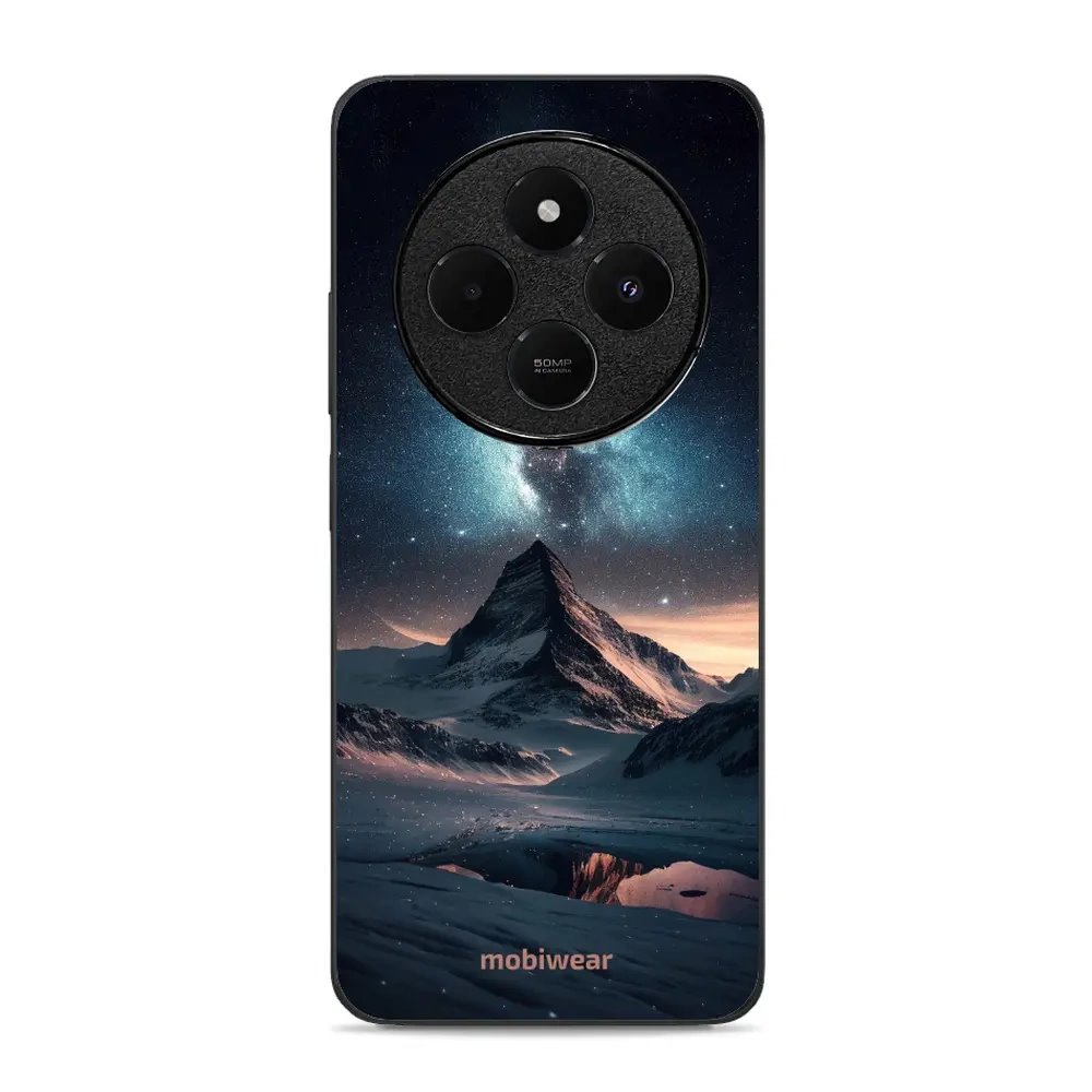Lesklý kryt Mobiwear Glossy - Xiaomi Redmi 14C / Poco C75 - G006G Hora s hvězdnou oblohou