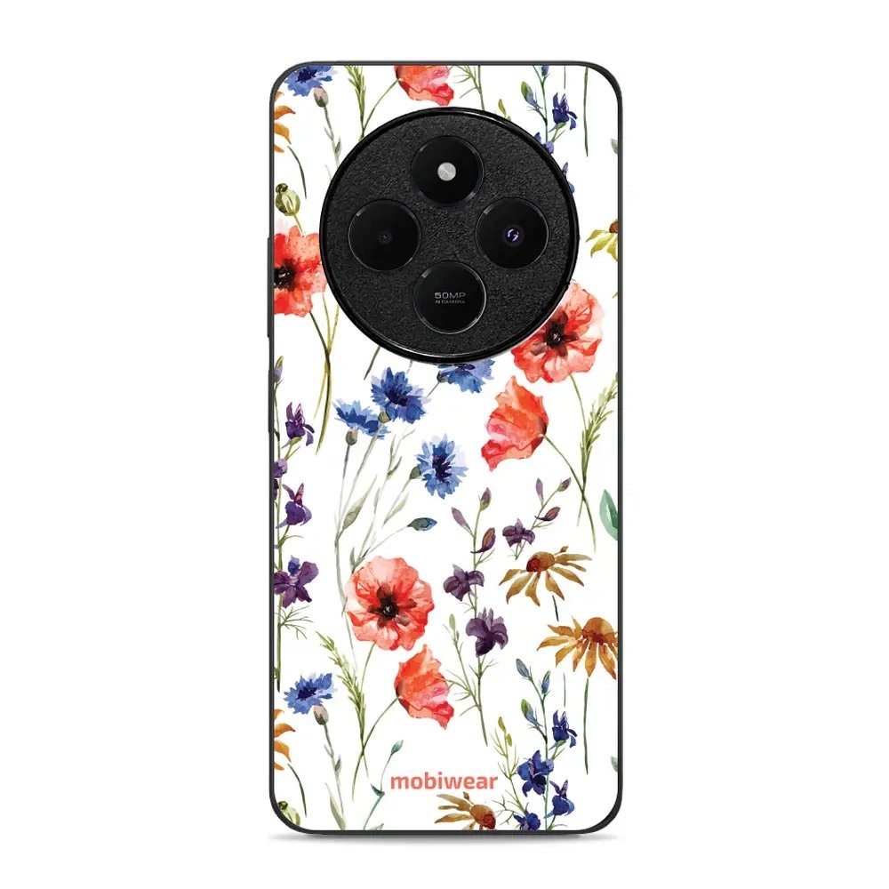 Lesklý kryt Mobiwear Glossy - Xiaomi Redmi 14C / Poco C75 - G032G - Luční kvítí