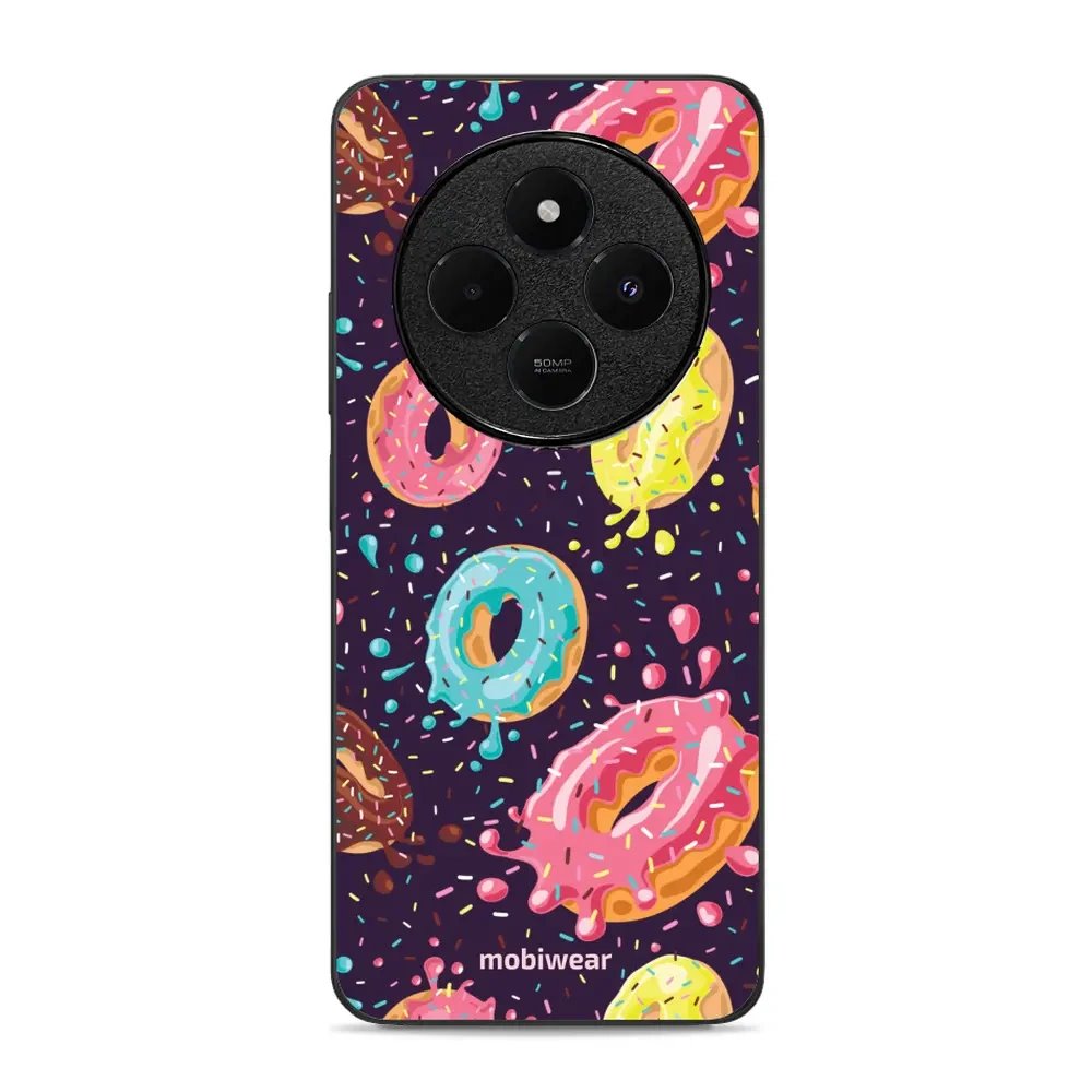 Lesklý kryt Mobiwear Glossy - Xiaomi Redmi 14C / Poco C75 - G046G - Donutky