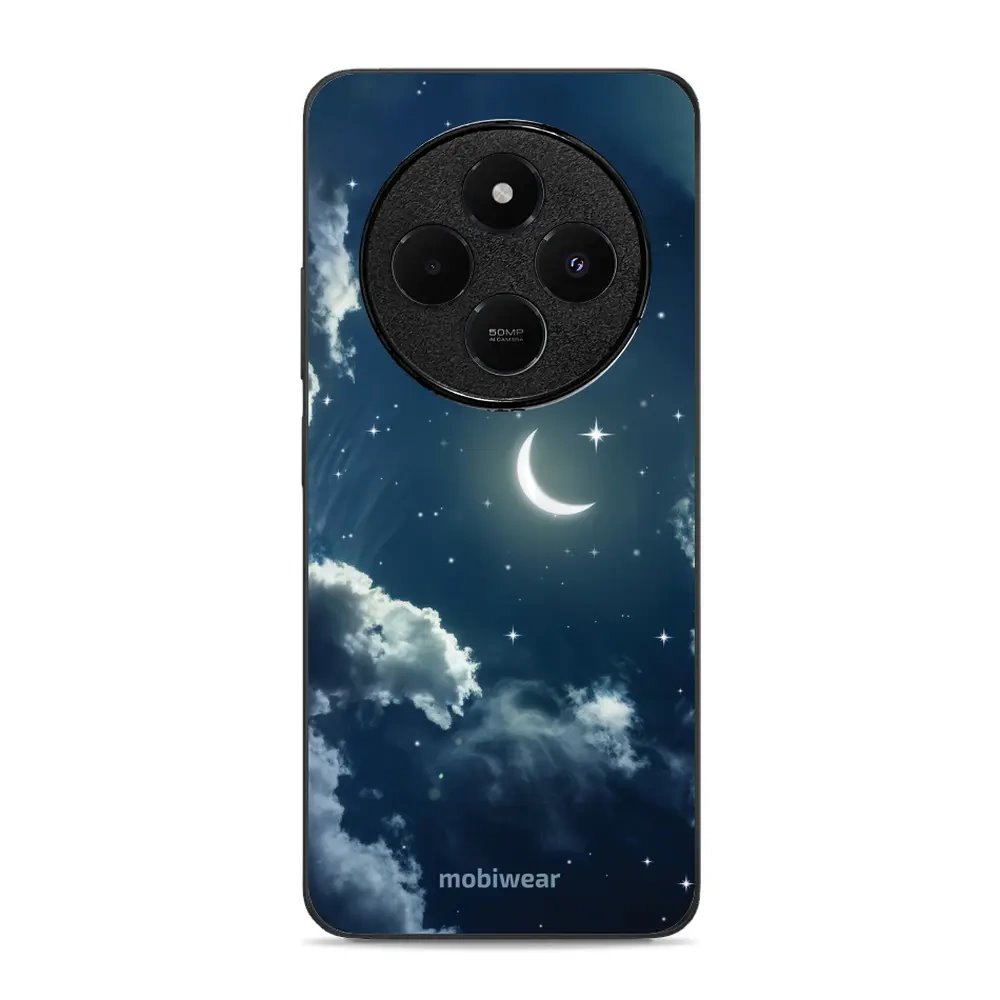 Lesklý kryt Mobiwear Glossy - Xiaomi Redmi 14C / Poco C75 - G048G - Noční obloha - VÝPRODEJ