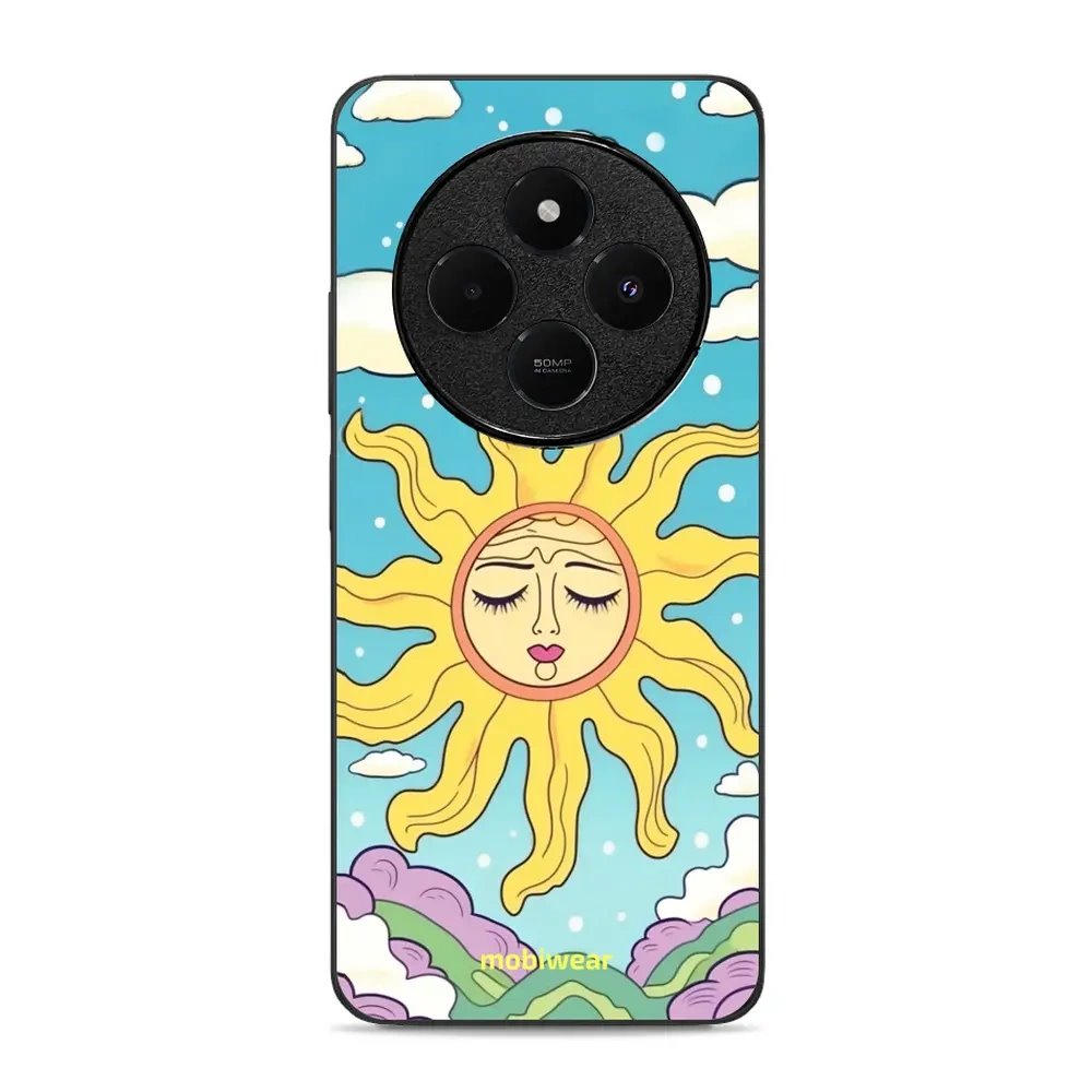 Lesklý kryt Mobiwear Glossy - Xiaomi Redmi 14C / Poco C75 - G057G Barevný svět - VÝPRODEJ