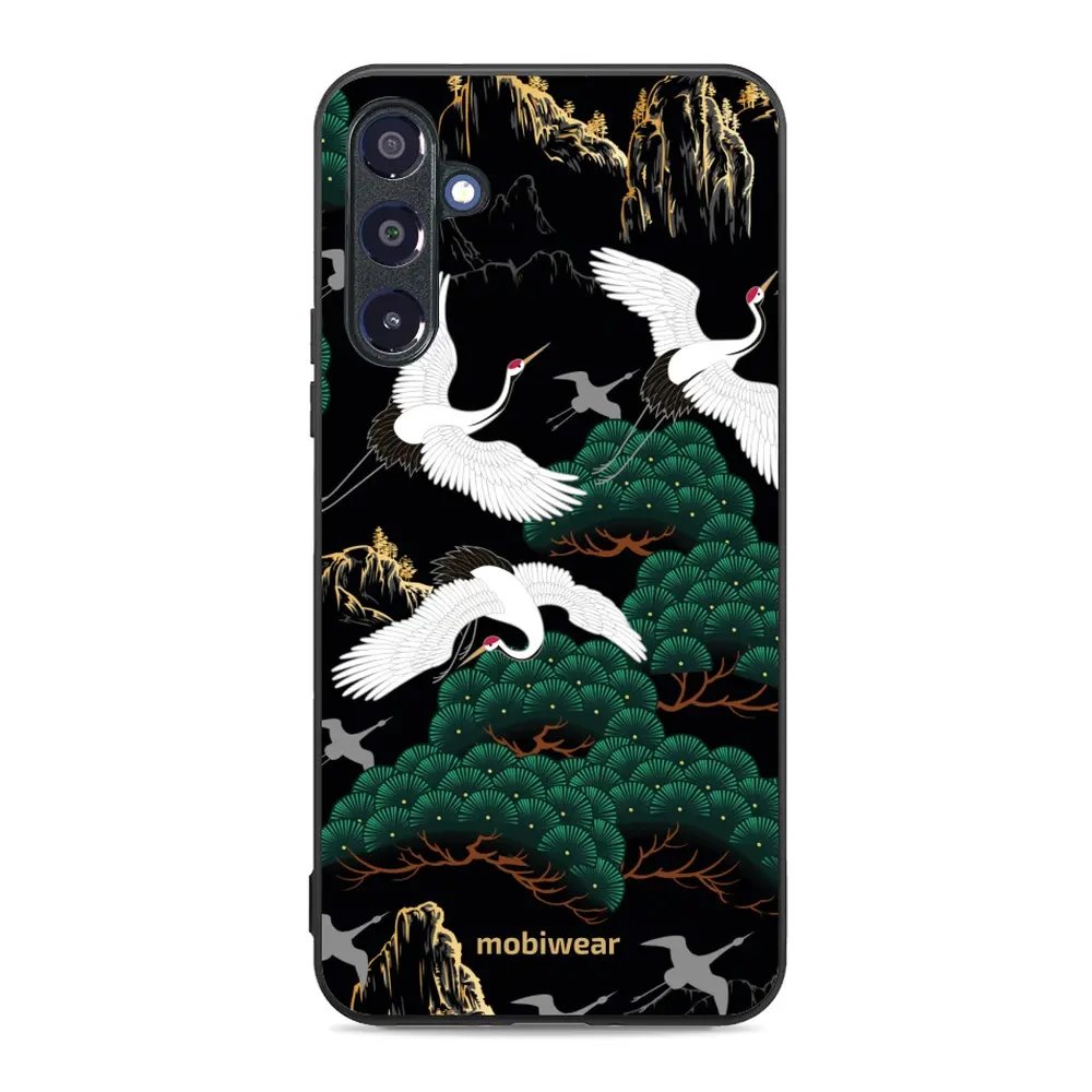 Lesklý kryt Mobiwear Glossy - Samsung Galaxy A16 / A16 5G - G042G - Jeřábi
