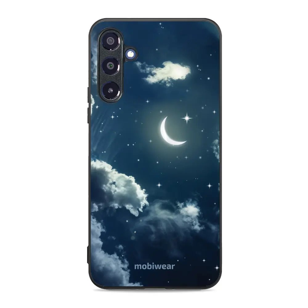 Lesklý kryt Mobiwear Glossy - Samsung Galaxy A16 / A16 5G - G048G - Noční obloha