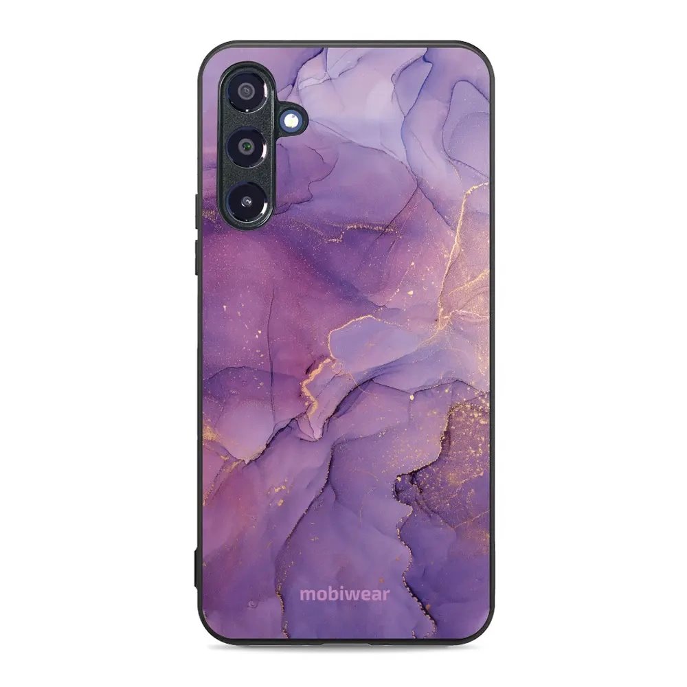 Lesklý kryt Mobiwear Glossy - Samsung Galaxy A16 / A16 5G - G050G - Fialový mramor