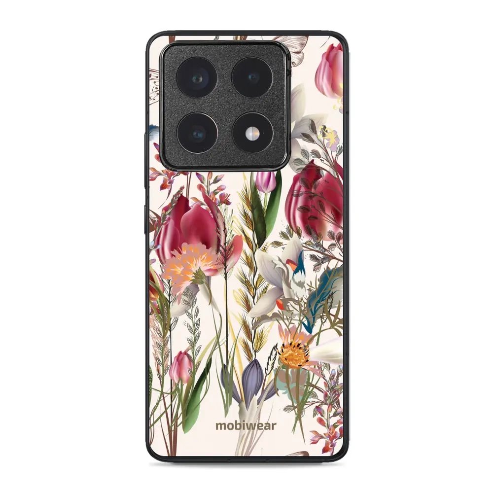 Lesklý kryt Mobiwear Glossy - Xiaomi 14T Pro - G031G - Rozkvetlá louka