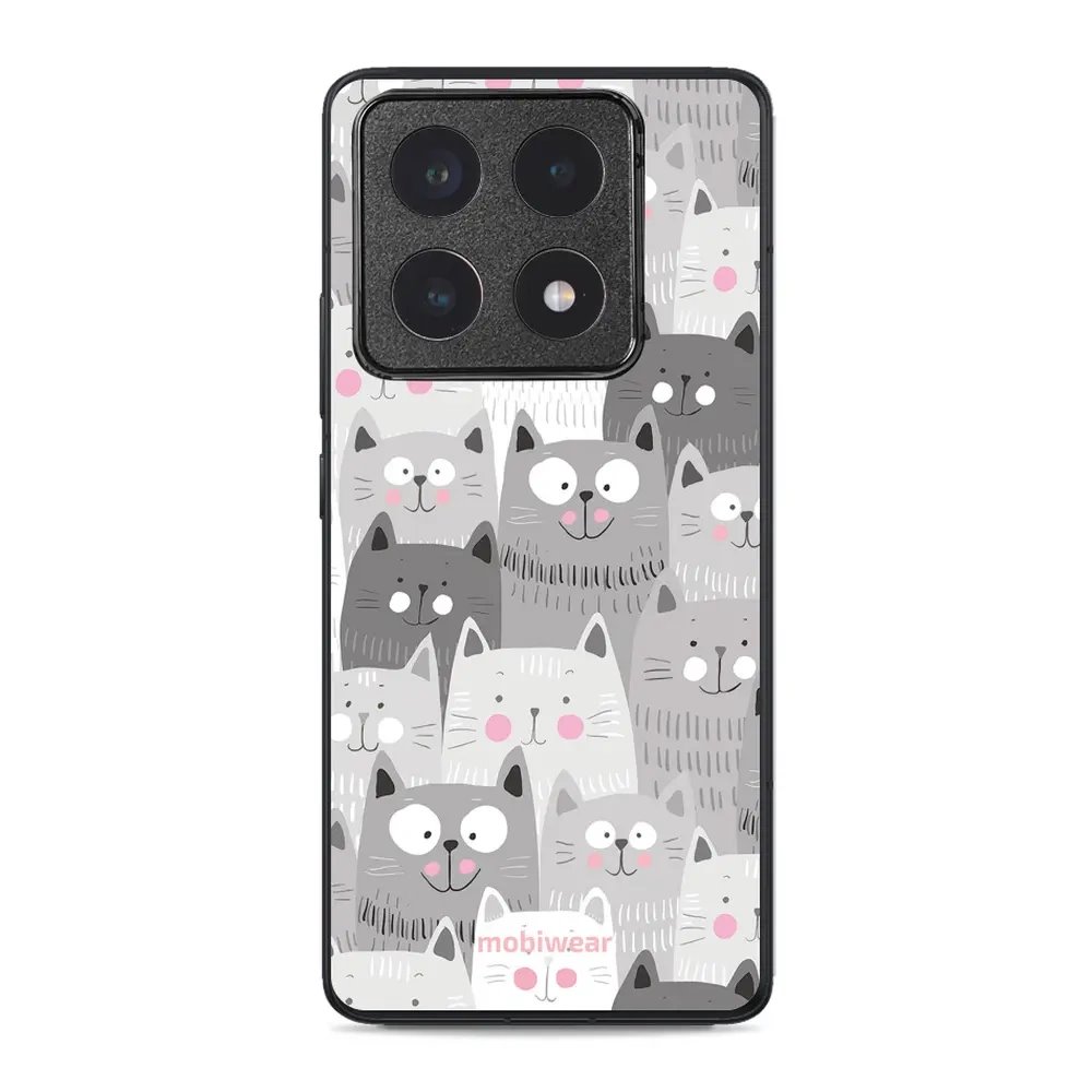 Lesklý kryt Mobiwear Glossy - Xiaomi 14T Pro - G045G - Kočičky
