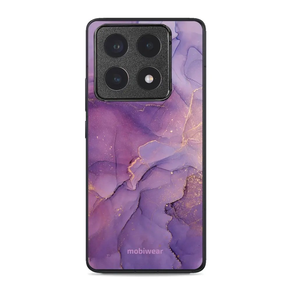 Lesklý kryt Mobiwear Glossy - Xiaomi 14T Pro - G050G - Fialový mramor