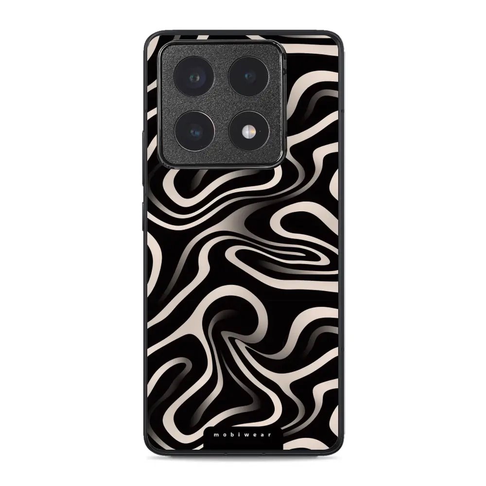 Lesklý kryt Mobiwear Glossy - Xiaomi 14T Pro - GA63G Vlnky a linky