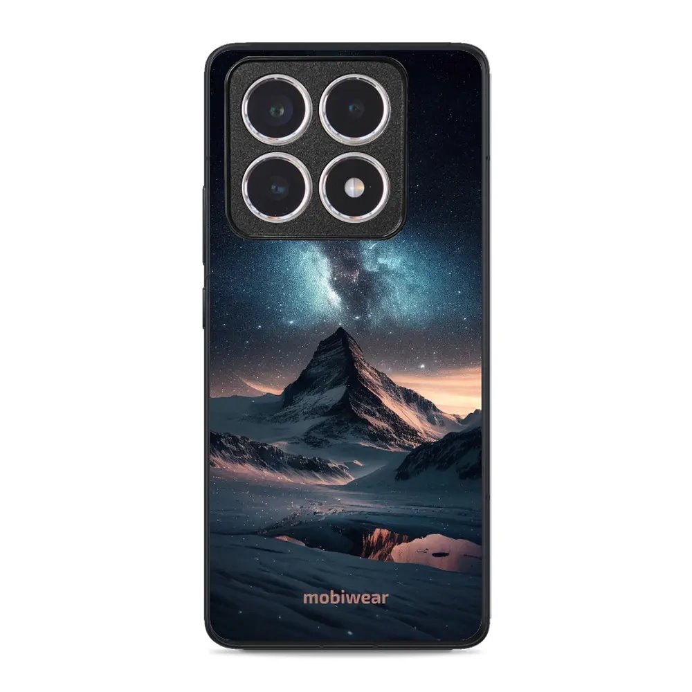 Lesklý kryt Mobiwear Glossy - Xiaomi 14T - G006G Hora s hvězdnou oblohou