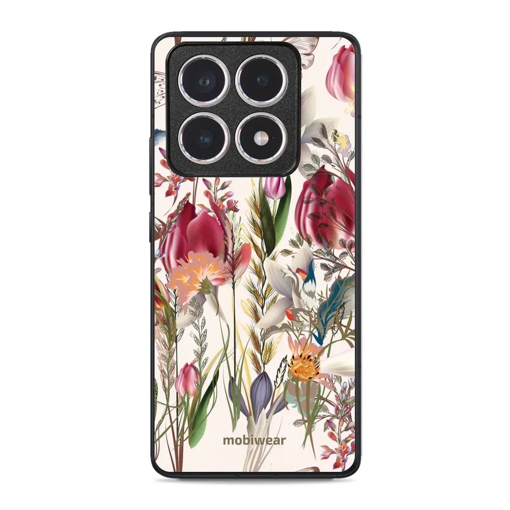 Lesklý kryt Mobiwear Glossy - Xiaomi 14T - G031G - Rozkvetlá louka