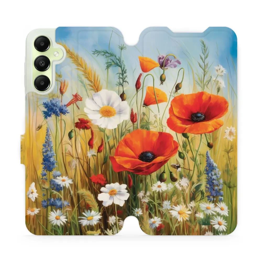 Flipové pouzdro Mobiwear - Samsung Galaxy A05s - VP43S Letní louka