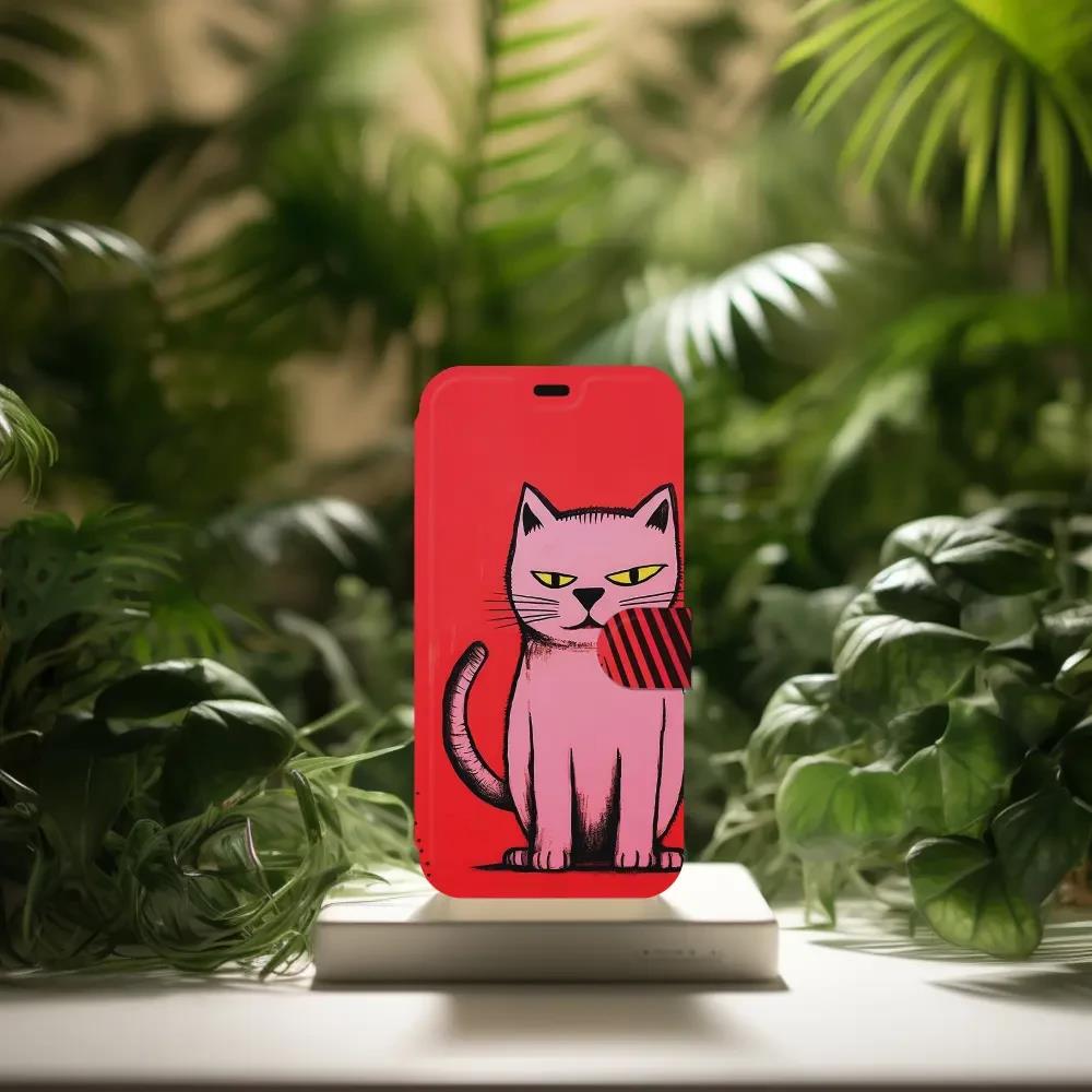 Flipové pouzdro Mobiwear - OnePlus 13 - VP54S Kocourek
