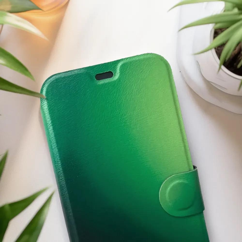 Flip pouzdro na mobil Honor 600 Lite - Mobiwear VP61S, zelený odstín