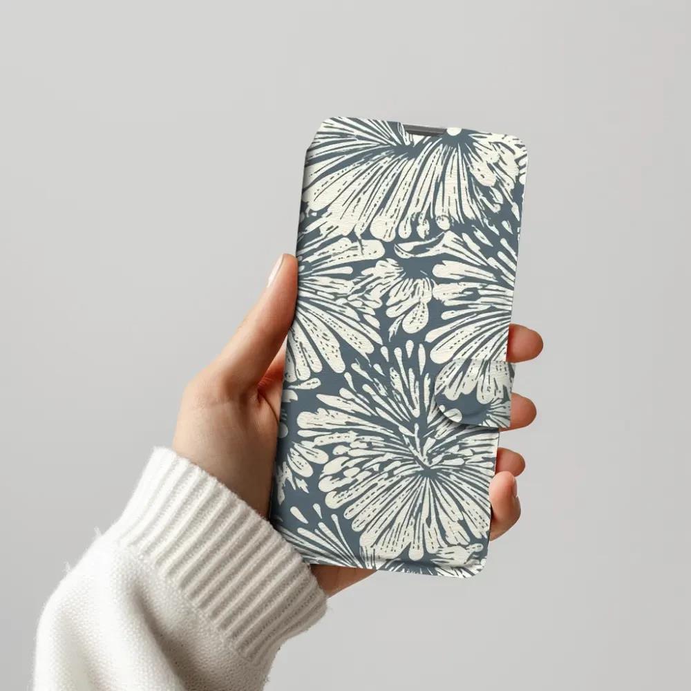Knížkové flip pouzdro Mobiwear - Huawei P10 - VA42S Exploze květů - VÝPRODEJ