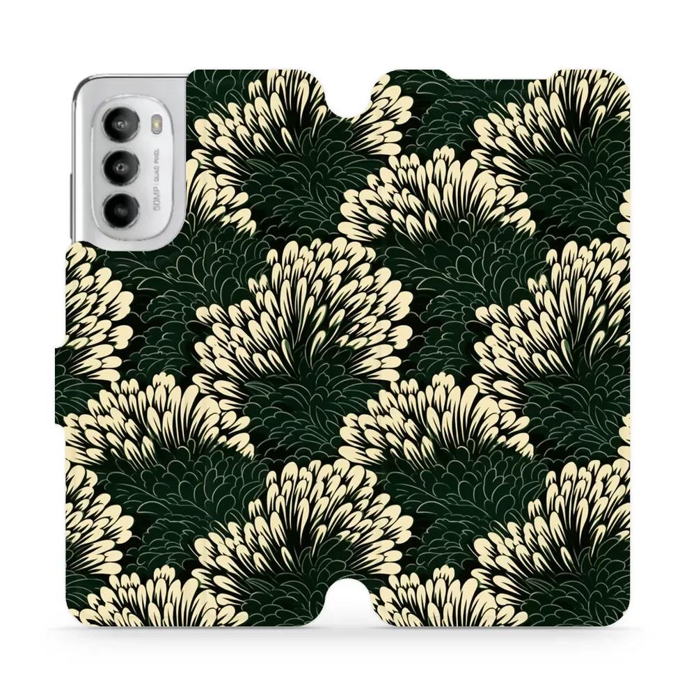 Knížkové flip pouzdro Mobiwear - Motorola Moto G82 5G - VA45S Travina - VÝPRODEJ