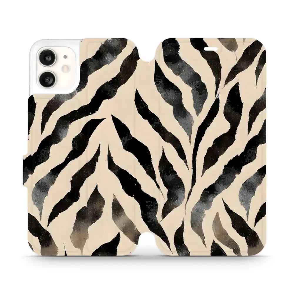 Flipové pouzdro Mobiwear - Apple iPhone 11 - VA53S Zebří