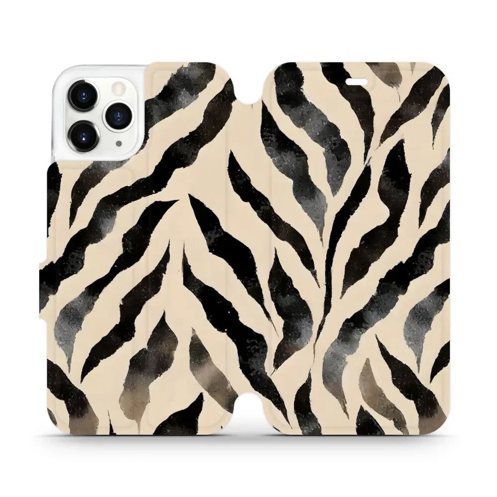 Flipové pouzdro Mobiwear - Apple iPhone 11 Pro - VA53S Zebří