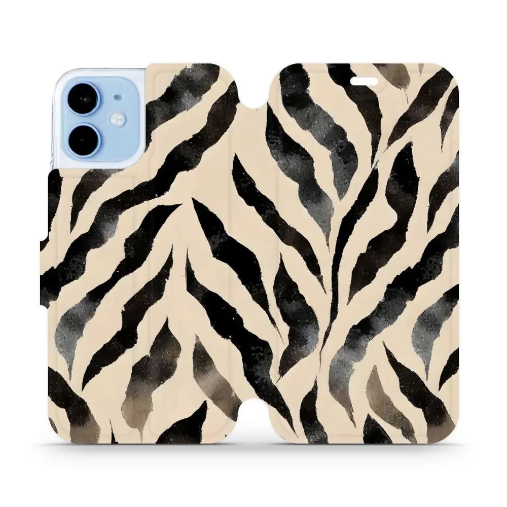 Flipové pouzdro Mobiwear - Apple iPhone 12 Mini - VA53S Zebří