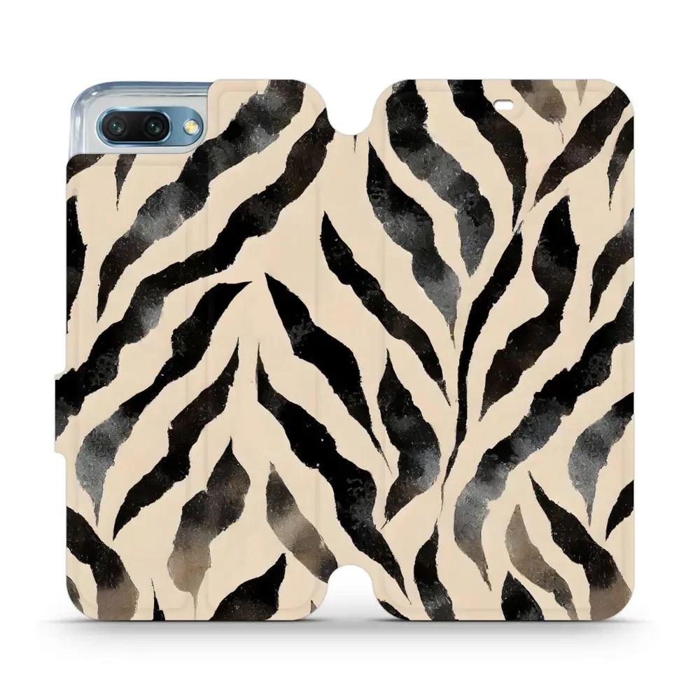 Flipové pouzdro Mobiwear - Honor 10 - VA53S Zebří