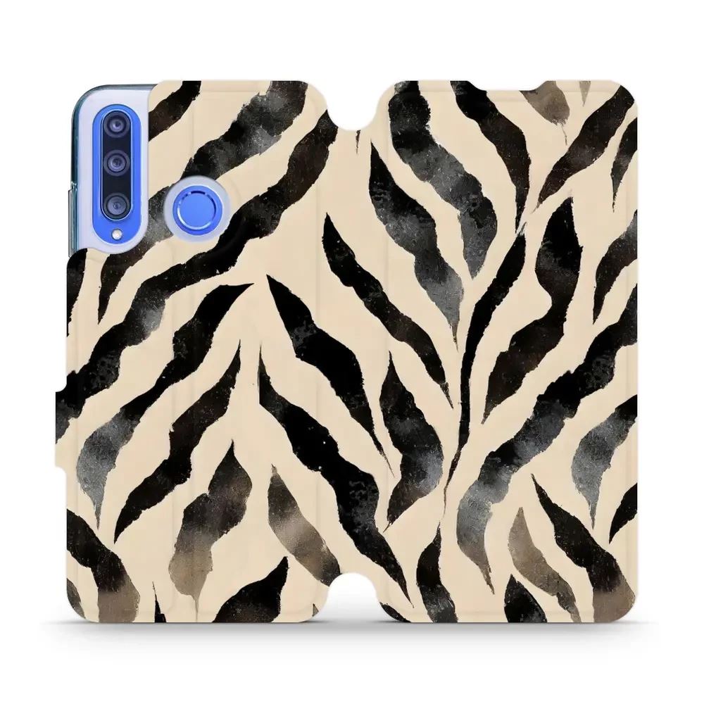 Flipové pouzdro Mobiwear - Honor 20 Lite - VA53S Zebří