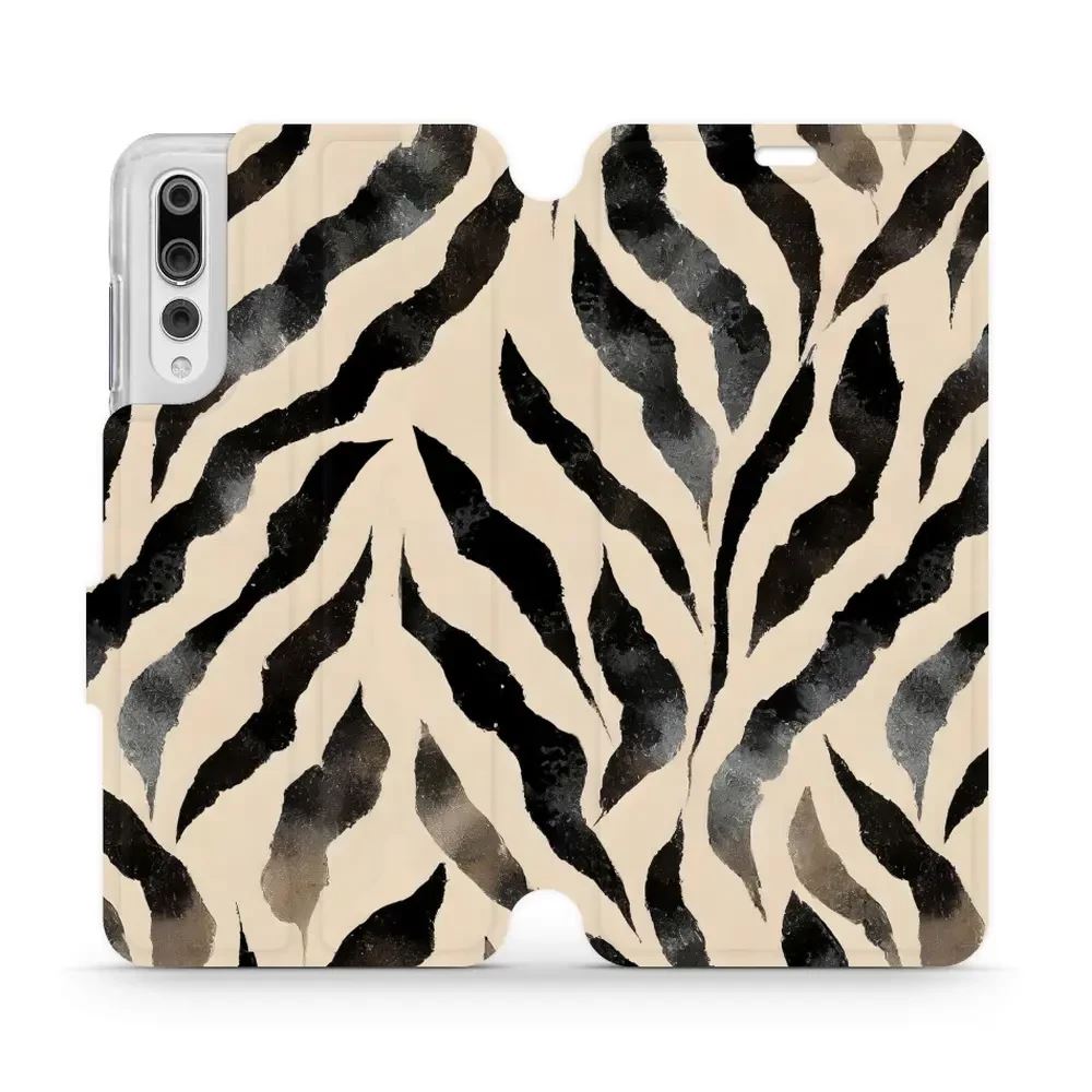 Flipové pouzdro Mobiwear - Huawei P20 Pro - VA53S Zebří