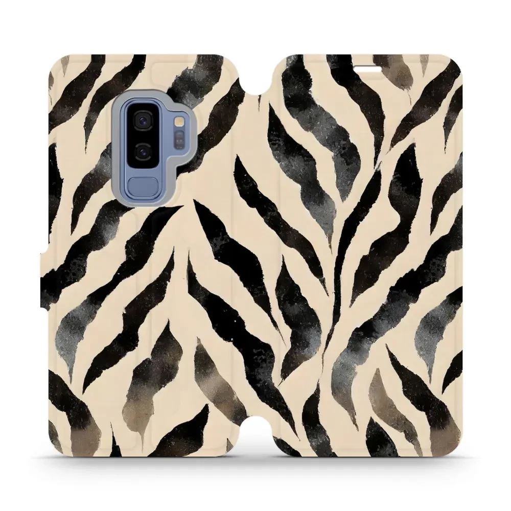 Flipové pouzdro Mobiwear - Samsung Galaxy S9 Plus - VA53S Zebří