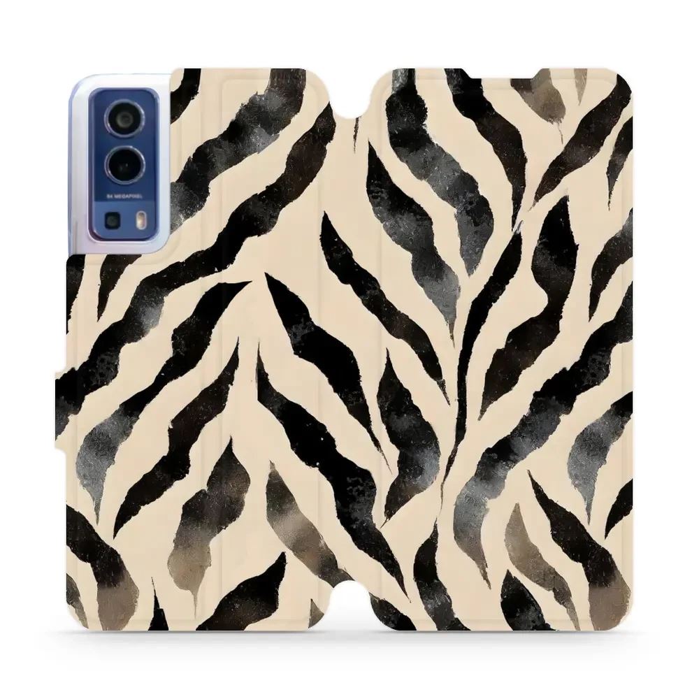 Flipové pouzdro Mobiwear - Vivo Y52 5G / Y72 5G - VA53S Zebří