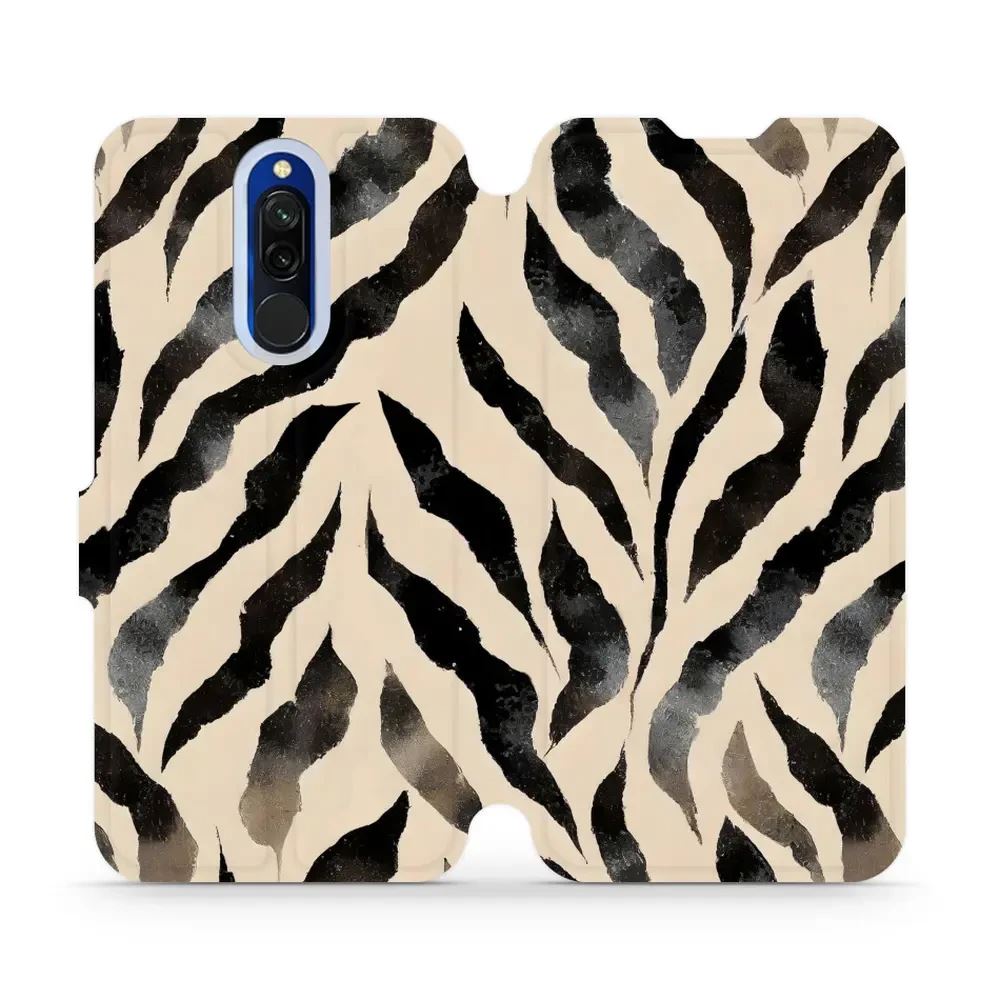 Flipové pouzdro Mobiwear - Xiaomi Redmi 8 - VA53S Zebří