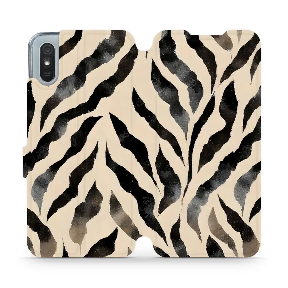 Flipové pouzdro Mobiwear - Xiaomi Redmi 9A / 9AT - VA53S Zebří
