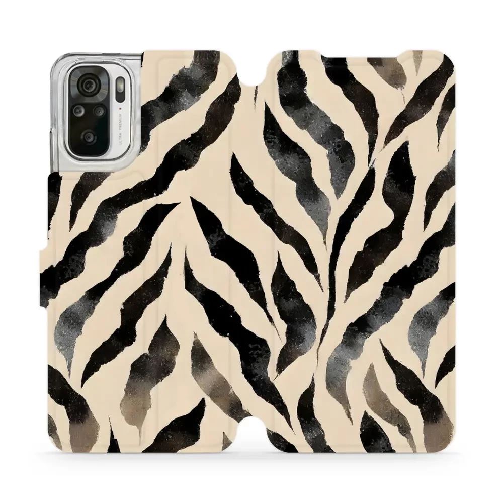 Flipové pouzdro Mobiwear - Xiaomi Redmi Note 10 / 10S - VA53S Zebří