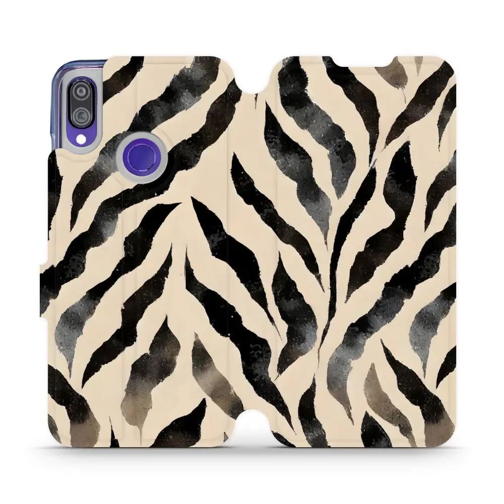 Flipové pouzdro Mobiwear - Xiaomi Redmi Note 7 - VA53S Zebří