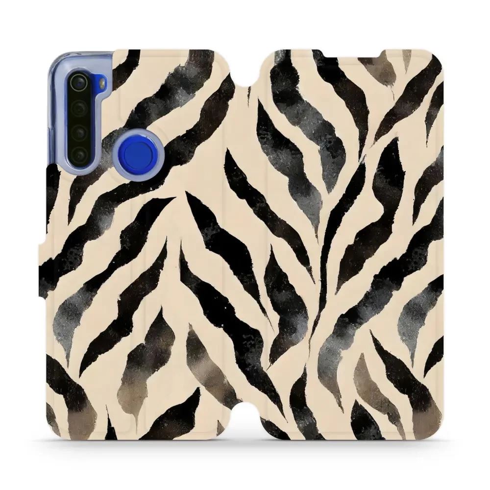 Flipové pouzdro Mobiwear - Xiaomi Redmi Note 8T - VA53S Zebří