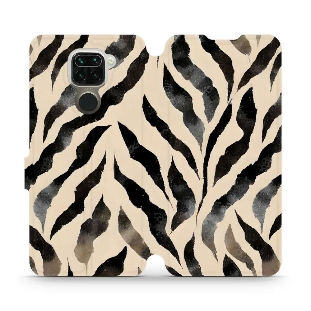 Flipové pouzdro Mobiwear - Xiaomi Redmi Note 9 - VA53S Zebří