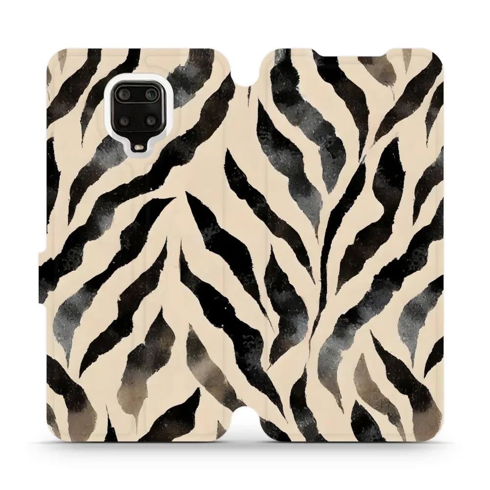 Flipové pouzdro Mobiwear - Xiaomi Redmi Note 9 Pro / Note 9S - VA53S Zebří