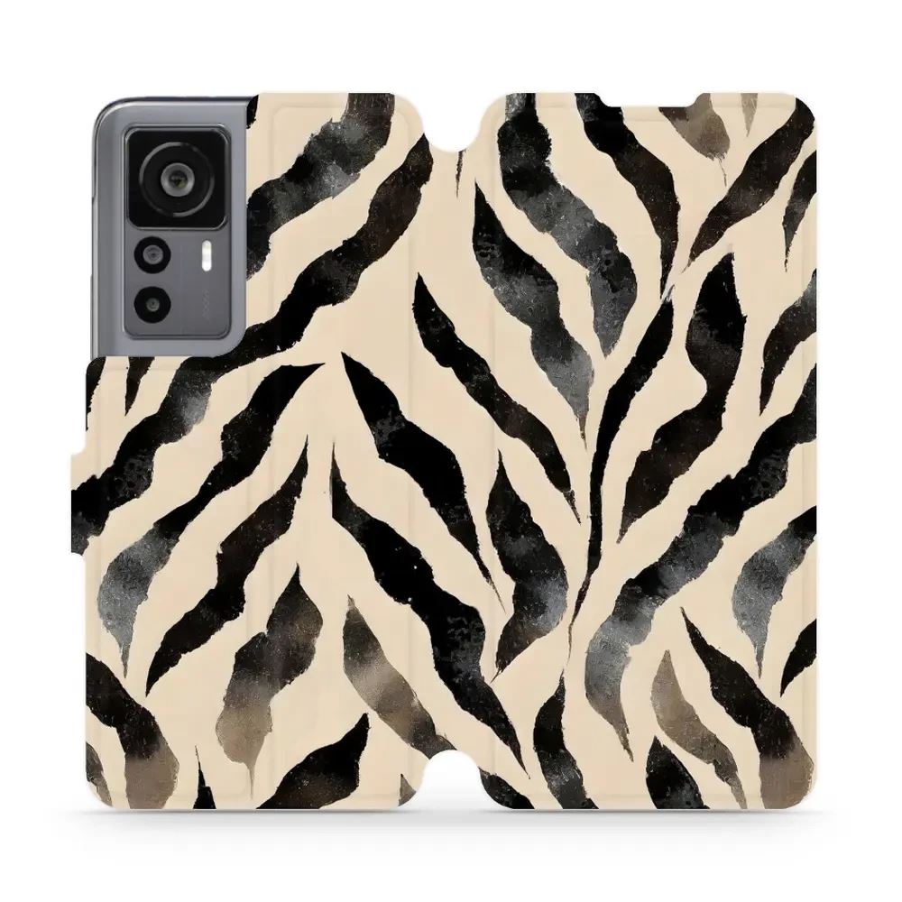 Flipové pouzdro Mobiwear - Xiaomi 12T / 12T Pro - VA53S Zebří