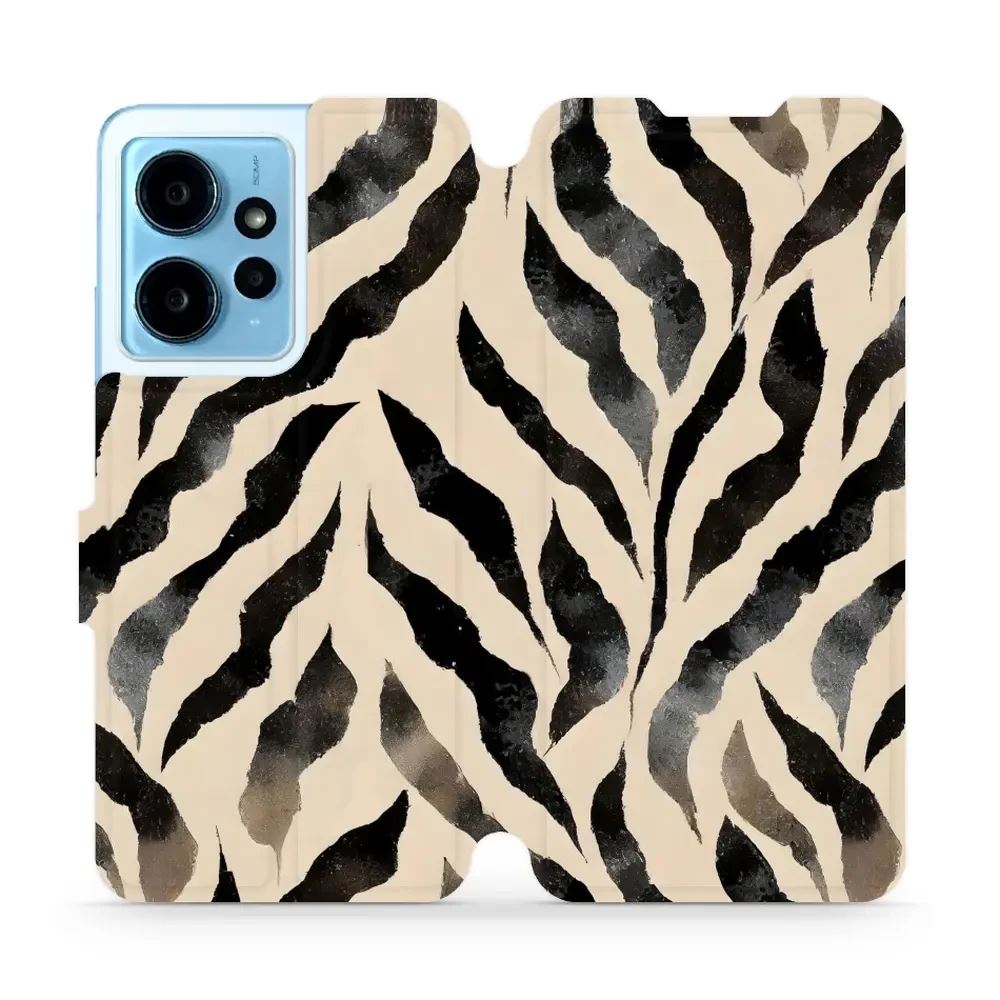 Flipové pouzdro Mobiwear - Xiaomi Redmi Note 12 4G - VA53S Zebří