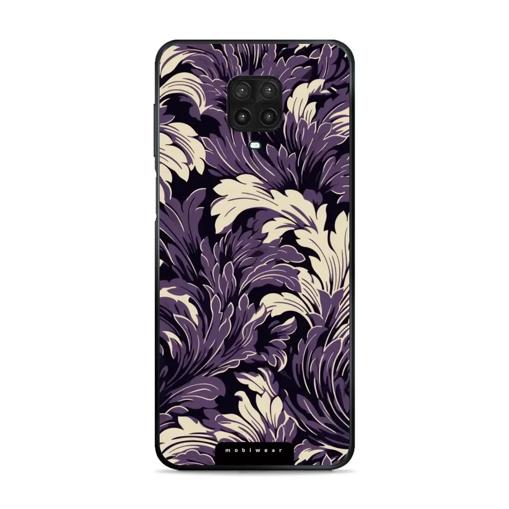Lesklý kryt Mobiwear Glossy - Xiaomi Redmi Note 9 Pro / Note 9S - GA46G Fialové rostliny