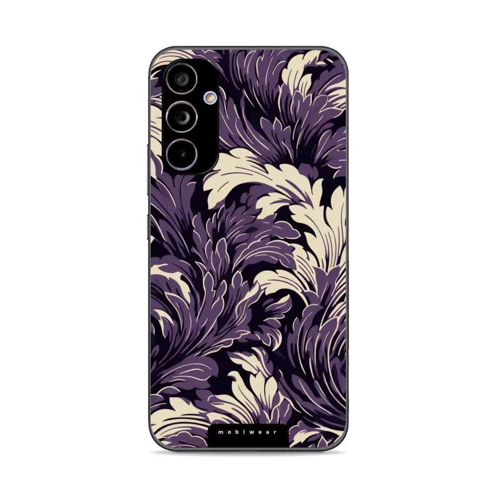 Lesklý kryt Mobiwear Glossy - Samsung Galaxy A34 5G - GA46G Fialové rostliny